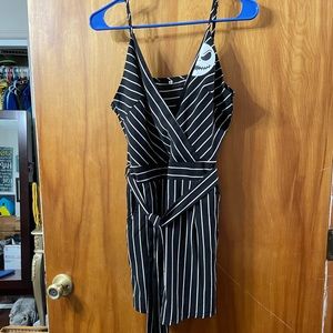 Jack Skellington Pinstripe Romper